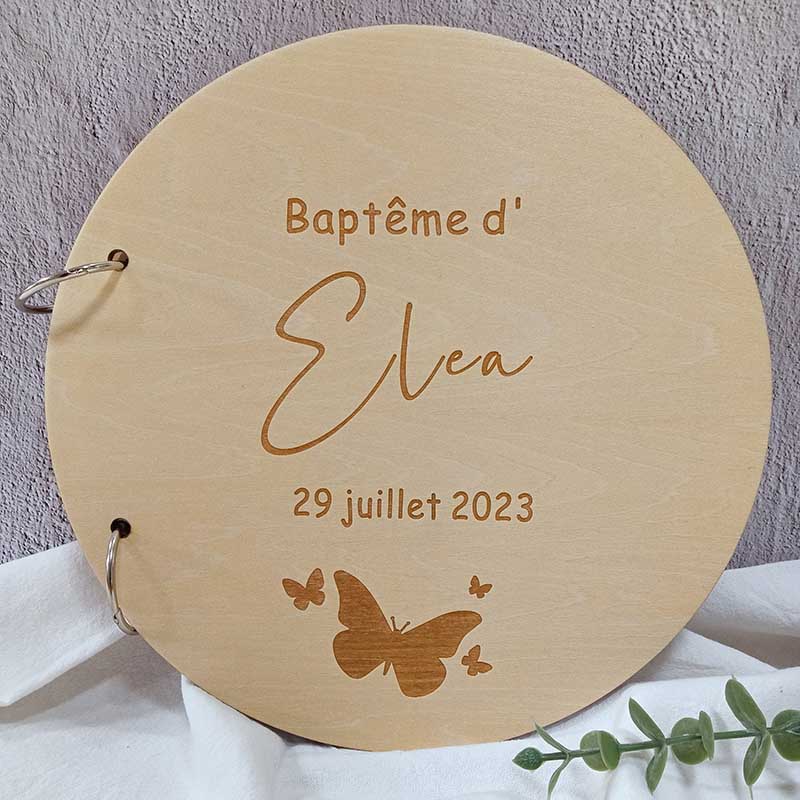 Personalized Guest Book - Personalized Baby Shower Guestbook Wedding Guest