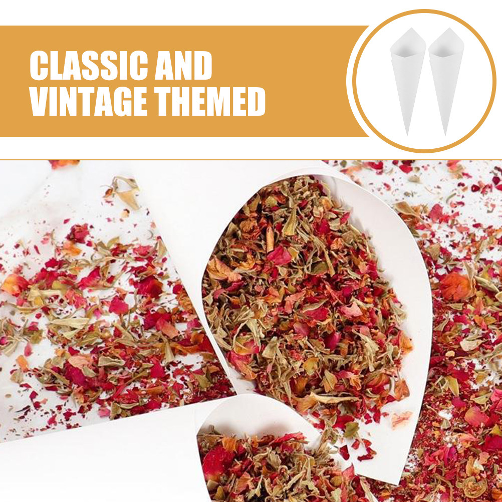 60Pcs Confetti Petal Cones Kra - Papercraft Supply Confetti review and price