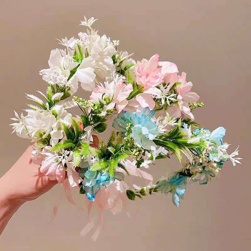 Fairy White Flower Crown Headb - Wedding Arch Flower review and price