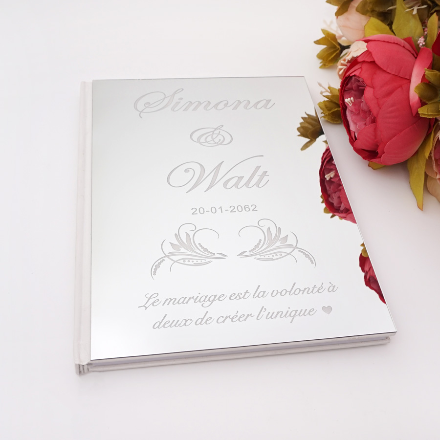 Acrylic Mirror Personalized El - Personalized Guest Book review and price