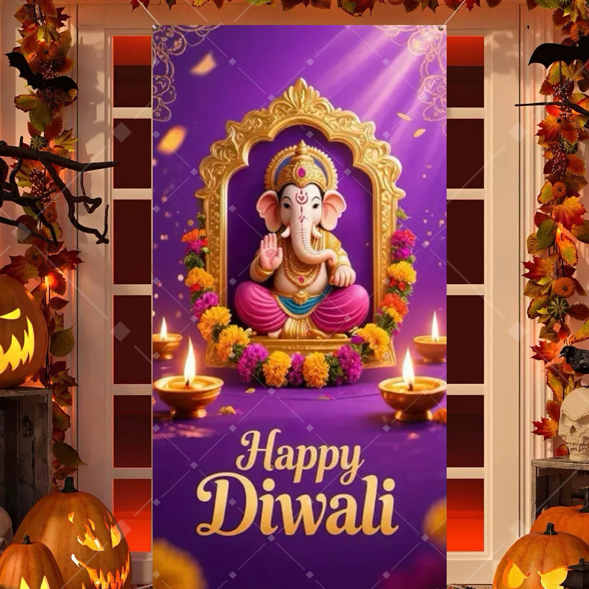 Diwali Decoration Party Backgr - Indian Wedding Decor Supply review and price