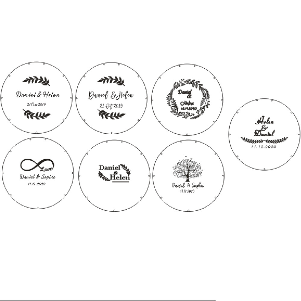 Personalized Acrylic round wed - Personalized Guest Book review and price