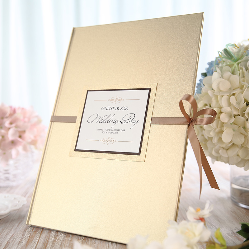 Custom Creative Golden Blank G - Personalized Guest Book review and price