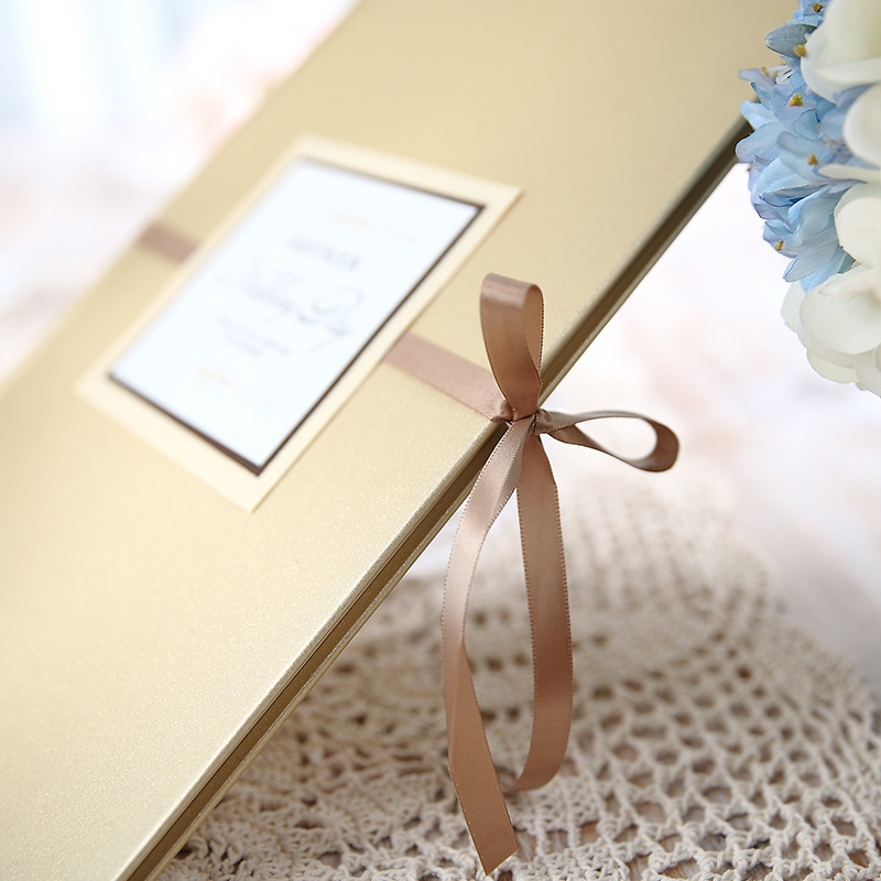 Custom Creative Golden Blank G - Personalized Guest Book review and price