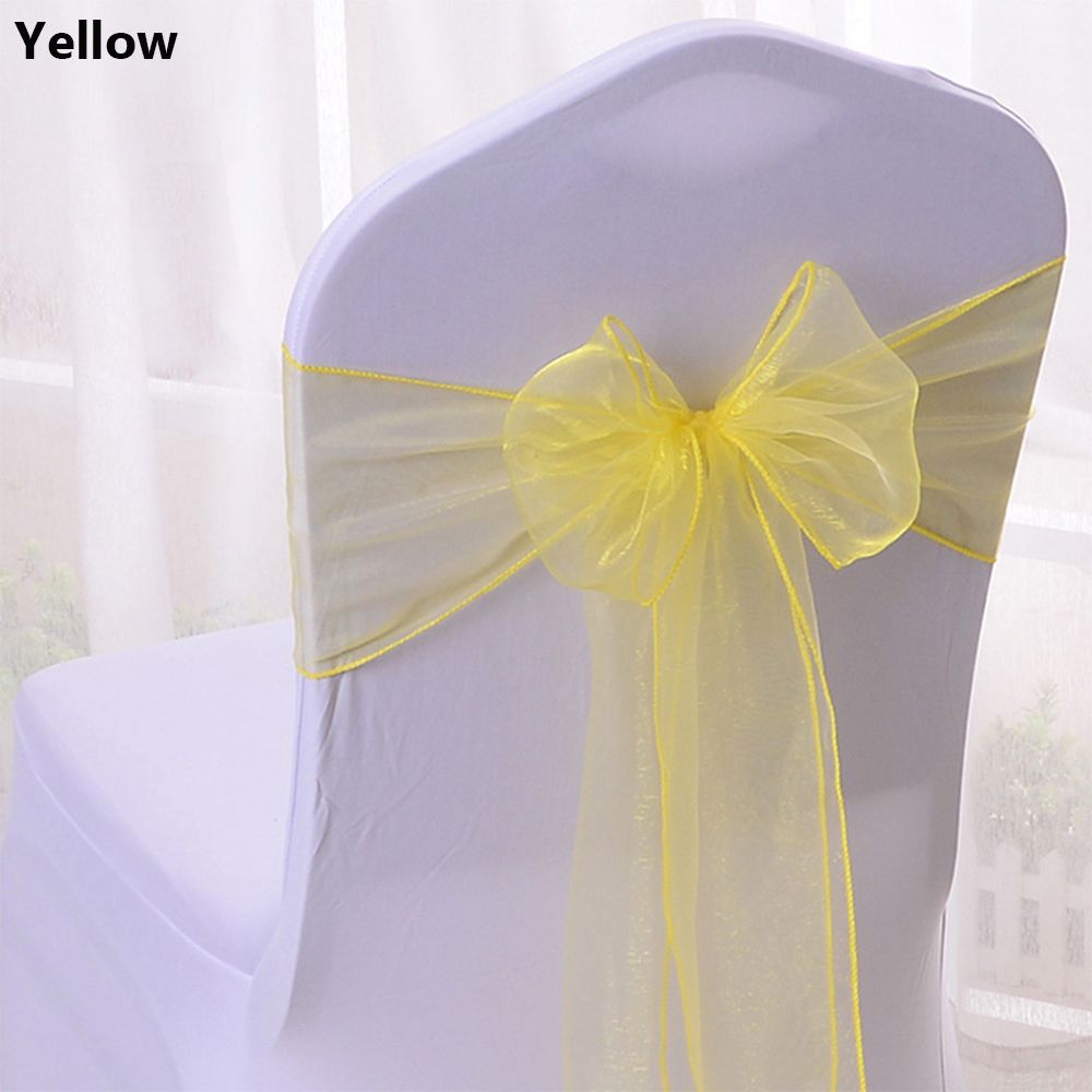 1pcs Organza Chairs Decoration - Chair Sash Organza review and price