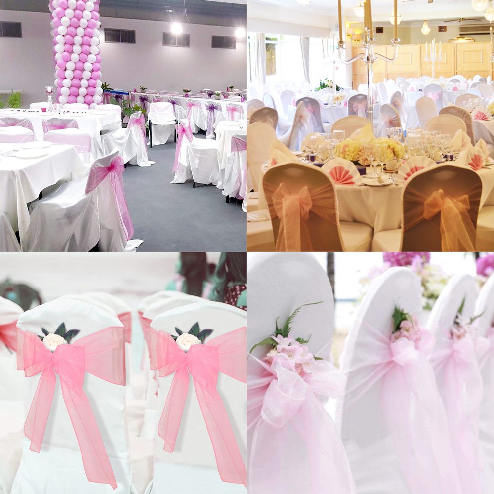 1pcs Organza Chairs Decoration - Chair Sash Organza review and price