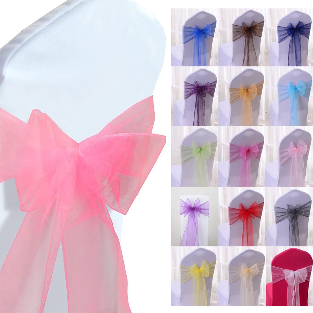 1pcs Organza Chairs Decoration - Chair Sash Organza review and price