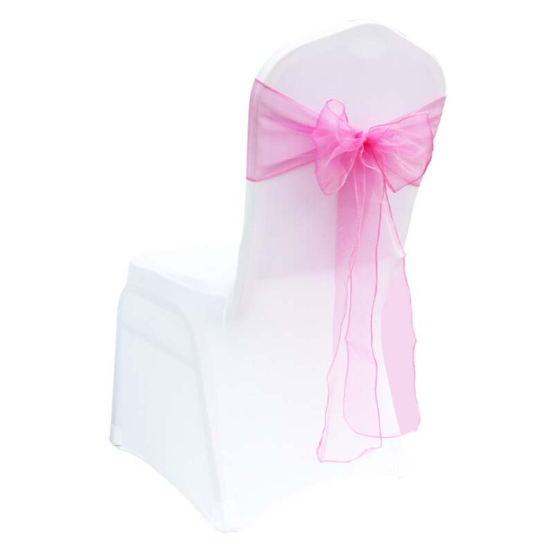 25Piece 18x275cm Wedding Organ - Chair Sash Organza review and price
