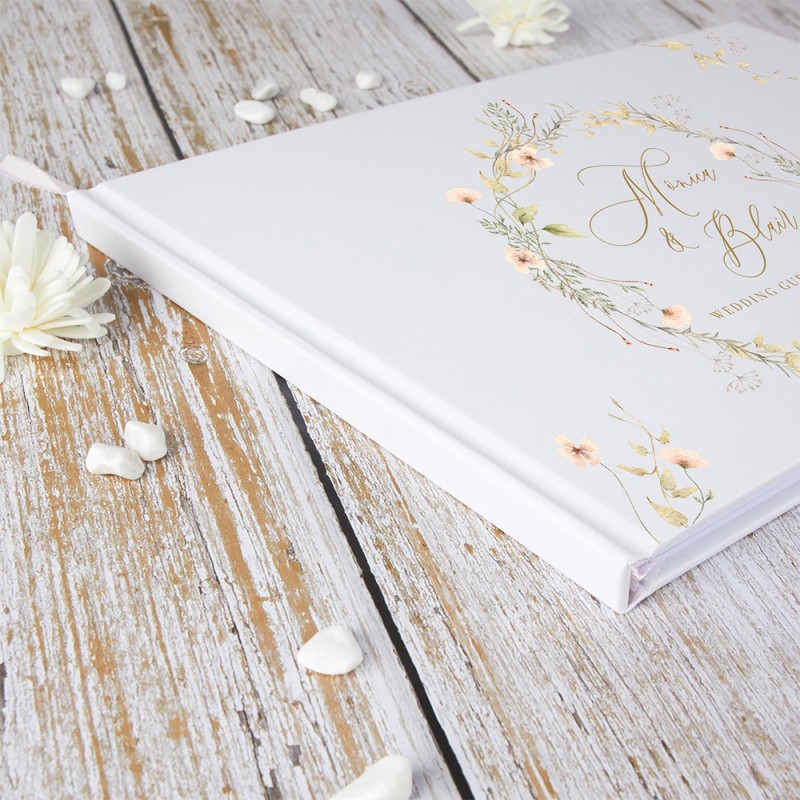 Personalized Wedding Guest Boo - Personalized Guest Book review and price
