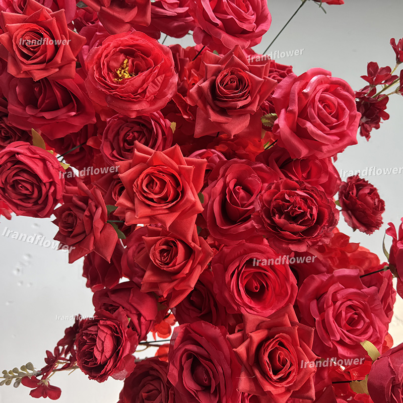Red Heart Arch Shaped Artifici - Wedding Arch Flower review and price