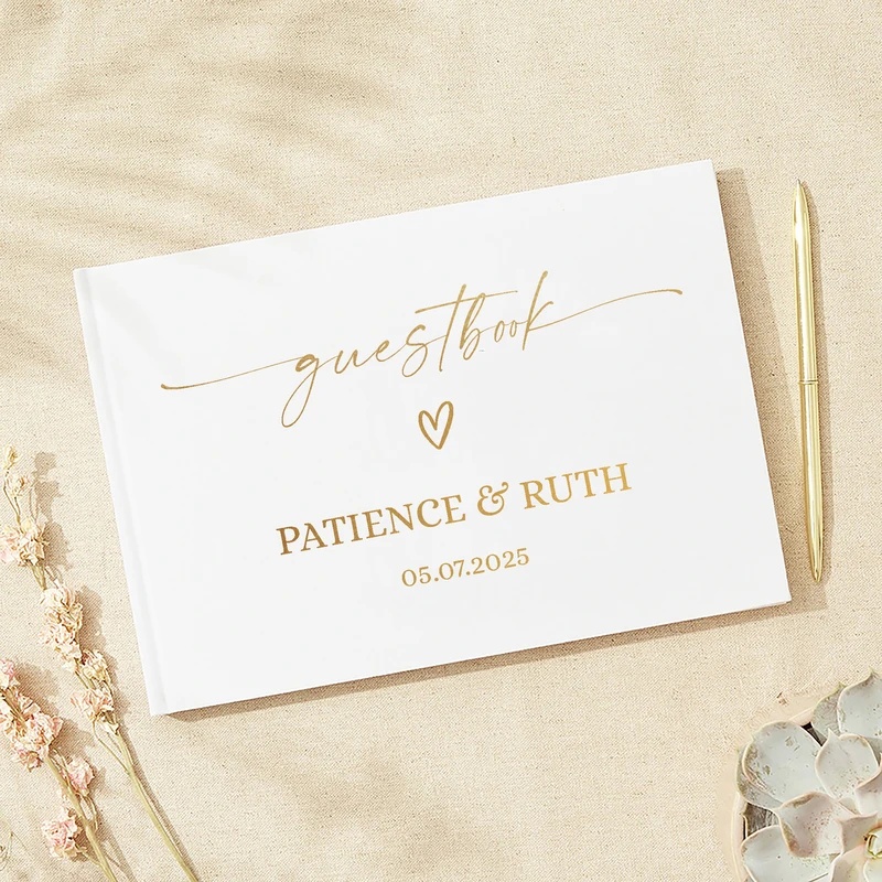 Personalized Guest Book for We - Personalized Guest Book review and price