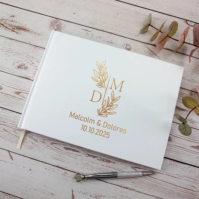 Personalized Guest Book for We - Personalized Guest Book review and price