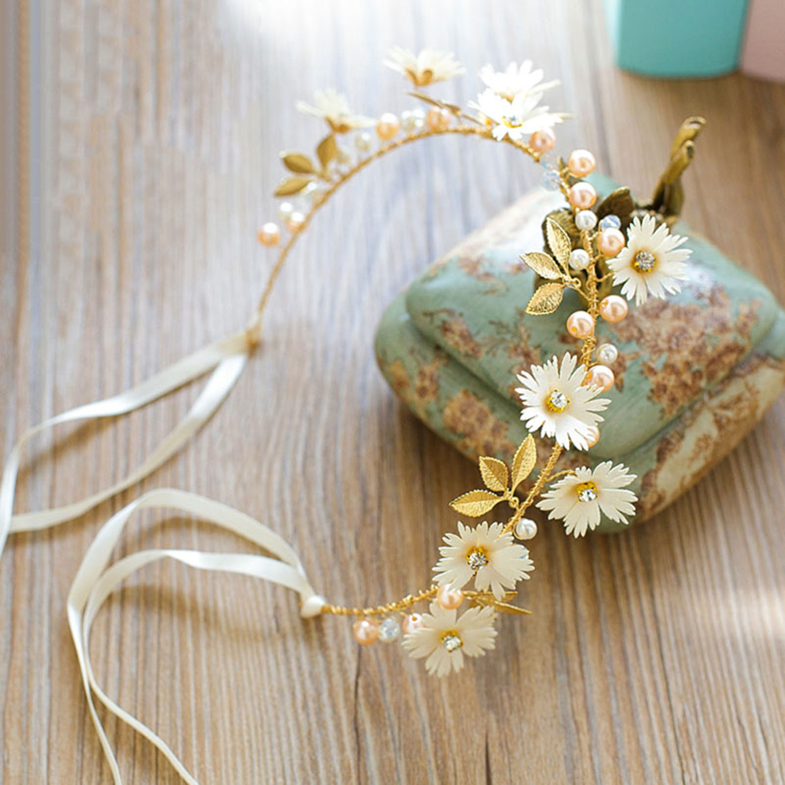 Elegant Girls Bridal Headband  - Wedding Arch Flower review and price